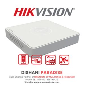 HIKVISION Pro HD 4 Channel AcuSense DVR (iDS-7104HQHI-M1/S)