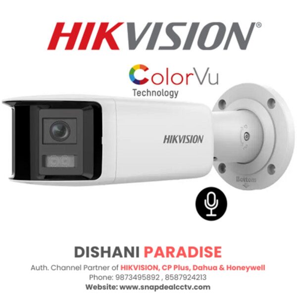 HIKVISION Pro IP 6MP Panoramic Bullet Camera (DS-2CD2T67G2P-LSU/SL)