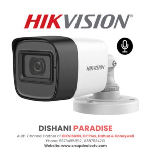 HIKVISION Pro 5MP HD Bullet CCTV with MIC (DS-2CE16H0T-ITPFS)