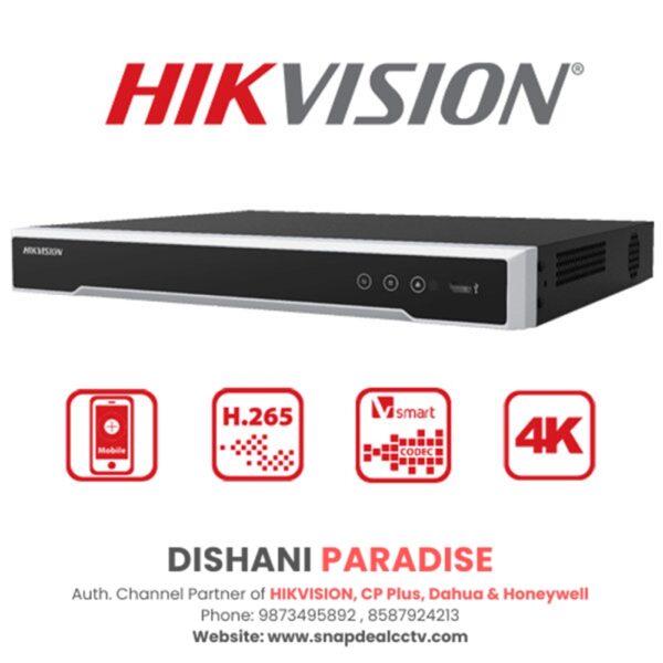 HIKVISION 16 Channel 2 SATA H.265+ Embedded NVR (DS-7616NI-Q2)