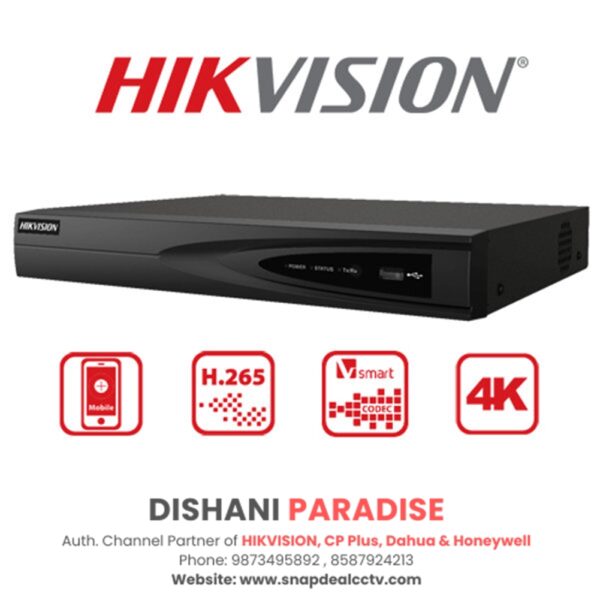 HIKVISION 8 Channel H.265+ NVR (DS-7108NI-Q1/M)