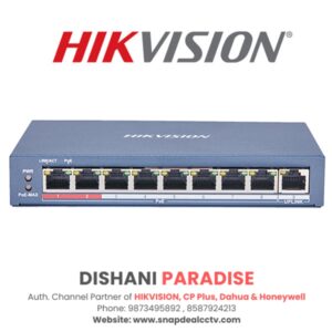 HIKVISION 8 Port PoE Switch (DS-3E0109P-E/M)