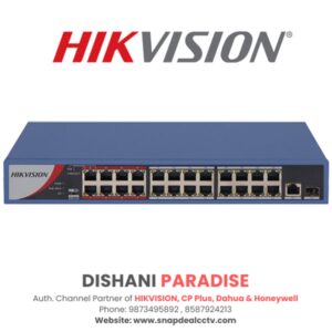 HIKVISION 24 Port PoE Switch (DS-3E0326P-E/M)