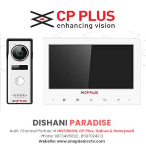 CP Plus 7" VDP Color Video Door Phone Kit (CP-UVK-701A)