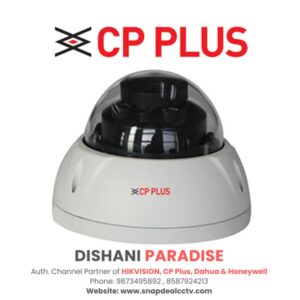 CP Plus IP 4MP WDR Vari-Focal Dome CCTV (CP-UNC-VB41ZL4-VMDS)