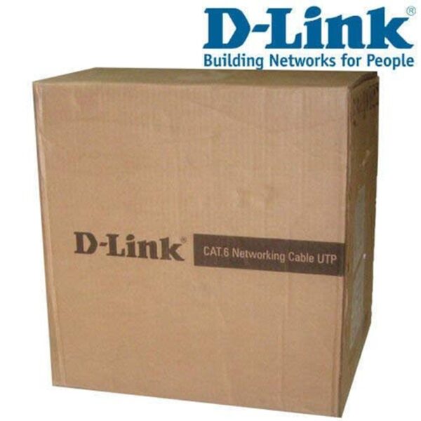 D-Link CAT6 UTP Pure Copper 100mtrs Cable