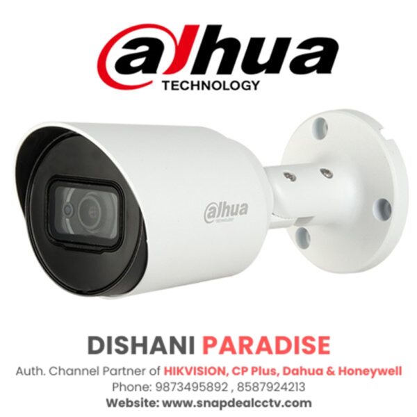 Dahua IP 2MP Bullet H.265+ Network CCTV with MIC (IPC-HFW1230T1P-A-S4)