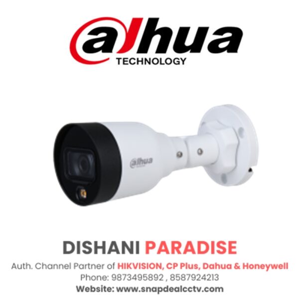 Dahua IP 2MP Bullet Full-Time Color Network CCTV (IPC-HFW1239S1P-LED-S4)