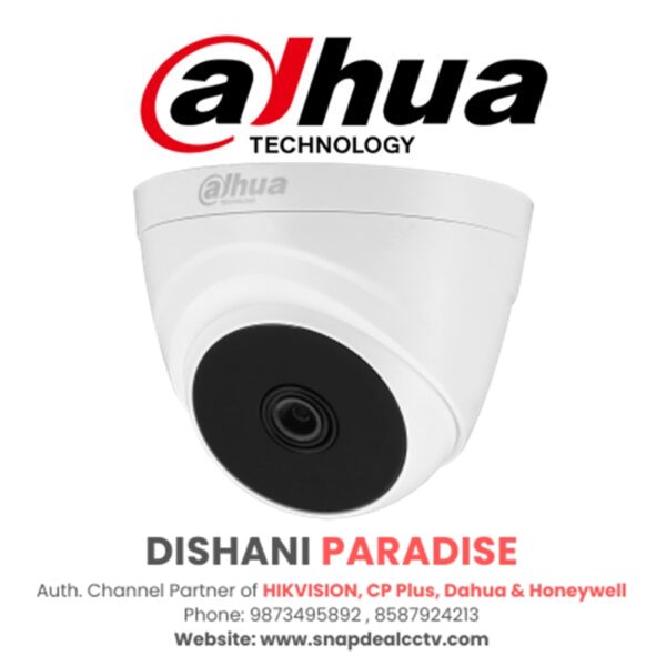 Dahua HD 2MP Dome CCTV (DH-HAC-T1A21P)