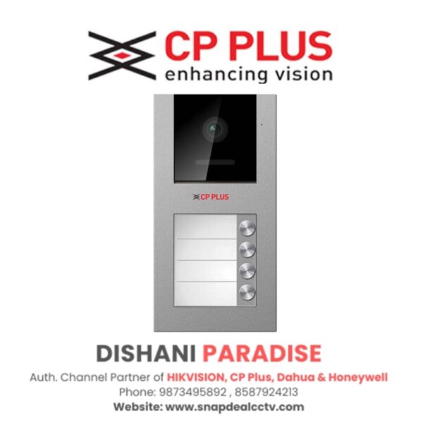 CP Plus 4 Door Bell Outdoor Unit VDP (CP-PAV-C341)