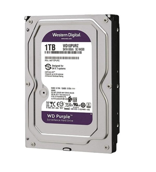 WD Purple 1TB SATA Surveillance Hard Drive