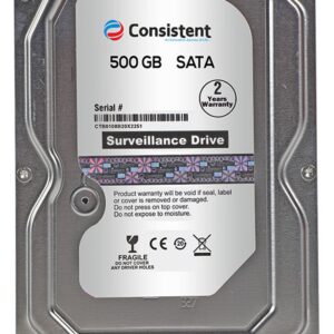 Consistent 500 GB SATA 3.5 Inch Internal Hard Drive