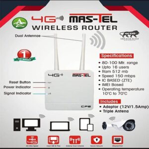 MASTEL WiFi 4G Device Dongle, Hotspot, Support All sim Cards, Speed Upto 300Mbps