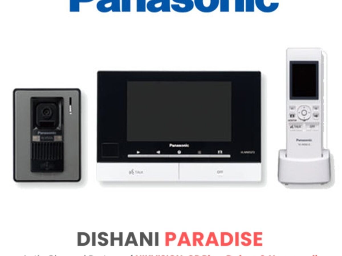Panasonic 7” VDP Video Door Phone Kit with Wireless Monitor