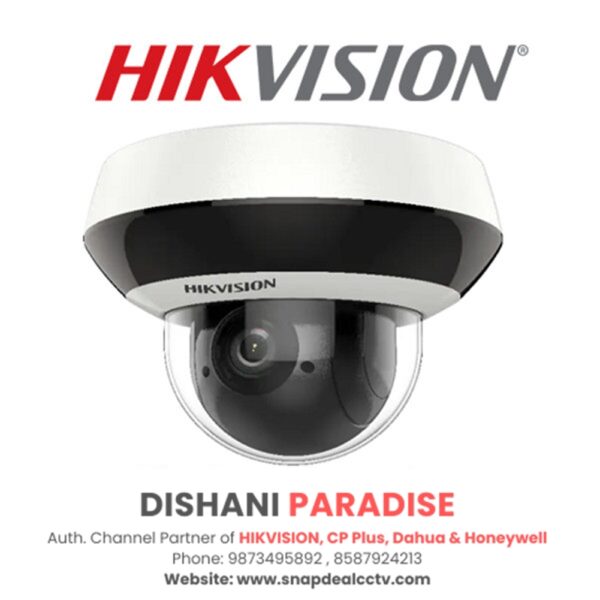 HIKVISION Pro 4 MP 4x Zoom IR PTZ Dome Network Camera (DS-2DE2A404IW-DE3)
