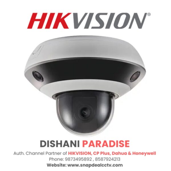 HIKVISION Pro PanoVu IP 360° 3 Lenses PTZ Camera (DS-2PT3326IZ-DE3)