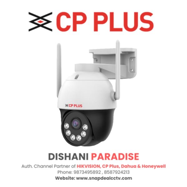 CP Plus 3MP 4G WiFi Wireless PT IP Camera (CP-Z32G)