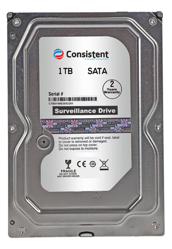 Consistent 1 TB SATA 3.5 Inch Internal Hard Drive