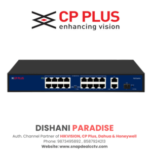 19 Ports Switch with 16 PoE Ports & 2 Gigabit + 1 SFP Port - CP-DNW-HPU16G2F1-20