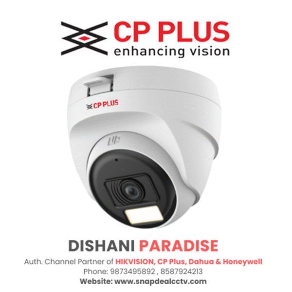 CP Plus HD 5MP Hybrid illumax Dome CCTV with MIC (CP-URC-DC51PL3C-L)