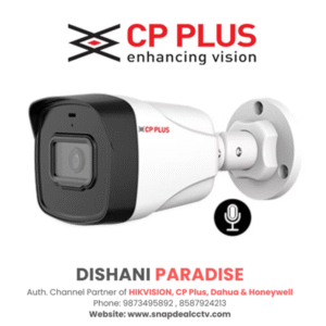 CP Plus IP 2MP Bullet CCTV with MIC (CP-UNC-TA21PL3C-Y)