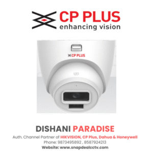 CP Plus IP 2MP Dome In-Built MiC Network CCTV (CP-UNC-DA21PL3C-Y)