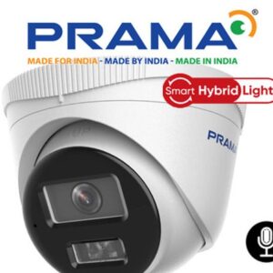 PRAMA IP 2MP Hybrid Dome CCTV with MIC