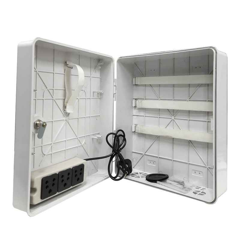 PVC Rack for Mini DVR and PoE Switch (Indoor / Outdoor)