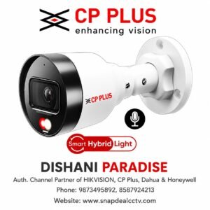CP Plus 8MP Night Color IP Bullet Camera | 4K PoE | CP-UNC-TA81L3C-LQ