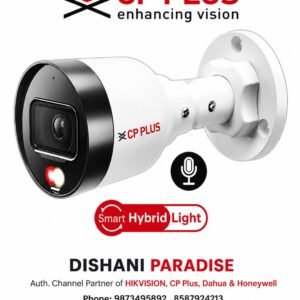CP Plus 4MP Night Color IP Bullet Camera CP-UNC-TA41L3C-D-LQ with Smart Hybrid Light, microphone