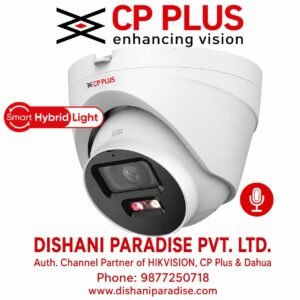 CP Plus 6MP Full Color IP Dome Camera with Smart Hybrid Light